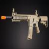 Lancer Tactical Gen 2 10" Keymod Full Tan M4 Carbine Airsoft AEG with High Speed Airsoft Magazine (Color: Tan) view 4