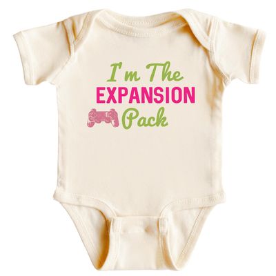 I'm The Expansion Pack Bodysuits and T-Shirts for Baby Toddler and Youth Fun Family Outfits #00907