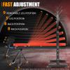 Weight Bench Set with Squat Rack, OPPSDECOR 6 in 1 600lbs Bench Press Set With Removable Leg Catch, Adjustable Incline Flat Decline Sit Up Workout Bench, Full Body Strength Training for Home Gym - view 3