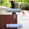 Trilancer Adjustable Yoga Mat Strap With Hook and Loop Closure, Yoga Mat Holder Carrier, for Carrying, Storing, and Organizing Yoga Mat of Various Sizes (Pink) - Mat Not Included view 4