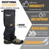 Frelaxy Ultra HIGH-Performance Hunting Gaiters - 100% Waterproof Hiking Gaiters with Upgraded Rubber Foot Strap, Adjustable Snow Boot Enhancers (Gray, M) view 2