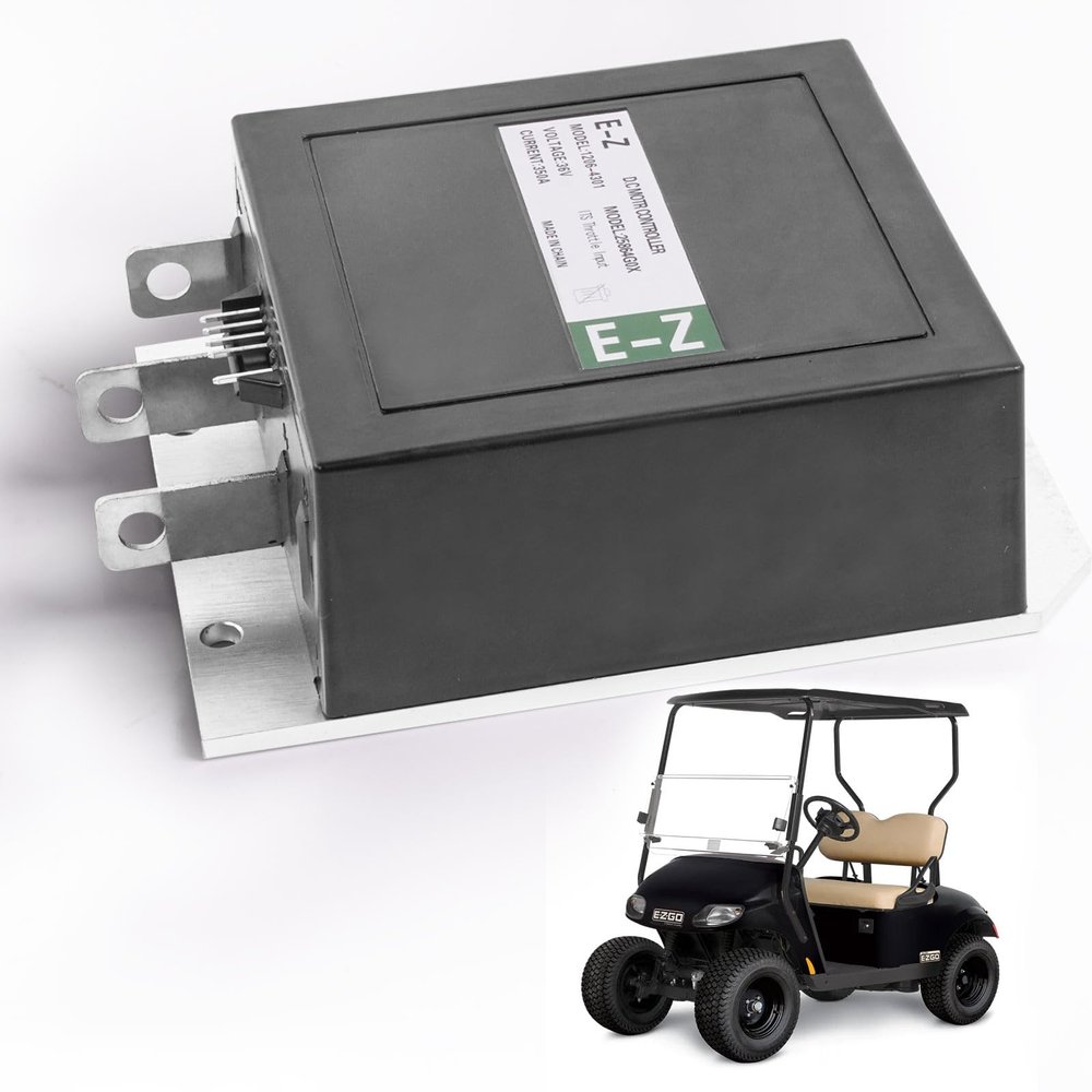 VORGENS Speed Controller for EZGO Golf Cart 36V 350A Compatible with Curtis Golf Cart E-Z-GO EZGO Medalist TXT, Series ITS 5 Pins 36 V 1994-2019 Replace 1206-4301 25864G09