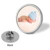 Custom Lapel Pins Bulk Personalized Photo Button Design Your Own Picture Text Logo Badge For Hat Backpack Clothing Decoration Business Wedding Gift,Round view 4