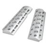 1911 Grips - 1911 Full Size Grips Handgun Grip Aluminum 6061 (Gov. and Clones) Hard Anodized Skeleton CNC Cut Through Slim Compatible Replacement Accessories