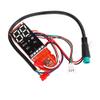 Keenso Electric Scooter Dashboard, Scooter Circuit Board Replacement Part, Compatible with Electric Scooters, for Repair, Modification, and Daily Use, Dashbo view 4