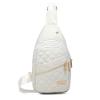 AOSTIHOT Crossbody Small Sling Backpack Sling Bag for Women, Chest Bag Daypack Crossbody for Travel Sport Running Hiking Beige view 2