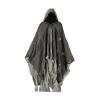 MYCENSE Halloween Hooded Capes Creepy Hooded Cloak Fancy Dress Costume Grim Reaper Costume Set Halloween for Party Photo Props, Grey view 1