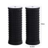 1 Pair Bike Handlebar Grips, Black Bicycle Handlebar Protective Cover Bike Handle Bar End Grips for Scooter, Folding Bike view 2