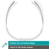 ACE Evo Safety Glasses - Lab Work Glasses with Anti Fog Coating - for Cosmetics, Medicine, Science, Chemistry etc. - White Frame with Clear Lenses view 3