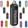 OutSlayer New XXL 150 LB Heavy Boxing Punching Bag - Mixed Martial Arts, Muay Thai, Kickboxing, MMA - Black (Filled) view 1