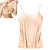 2023 New Women Tank Top with Built in Bra Camisole - Tank with Built in Bra, Adjustable Breathable Strap Tank Top for Women (as1, Alpha, x_l, Regular, Regular, Beige) view 1