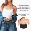 2023 New Women Tank Top with Built in Bra Camisole - Tank with Built in Bra, Adjustable Breathable Strap Tank Top for Women (as1, Alpha, l, Regular, Regular, Black) view 4
