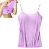 2023 New Women Tank Top with Built in Bra Camisole - Tank with Built in Bra, Adjustable Breathable Strap Tank Top for Women (as1, Alpha, m, Regular, Regular, Purple) view 1