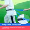 Hilhook Flag Football Belts, 24 Set of Player Adjustable Flag Football Set with 72 Flags for Youth and Adults Training Equipment view 3