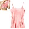 2023 New Women Tank Top with Built in Bra Camisole - Tank with Built in Bra, Adjustable Breathable Strap Tank Top for Women (as1, Alpha, m, Regular, Regular, Pink) view 1