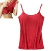2023 New Women Tank Top with Built in Bra Camisole - Tank with Built in Bra, Adjustable Breathable Strap Tank Top for Women (as1, Alpha, l, Regular, Regular, Red) view 1
