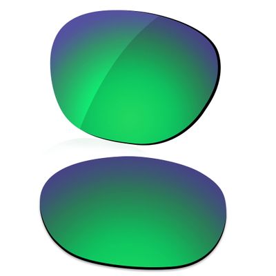 LenzReborn Polarized Lens Replacement for RayBan RB2132-58 Sunglass - Lawn Green - Polarized Mirrored