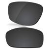 LenzReborn Polarized Lens Replacement for RayBan RB7047 54mm Sunglass - Dark Black+Silver Grey view 2
