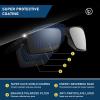 LenzReborn Polarized Lens Replacement for RayBan RB7047 54mm Sunglass - Dark Black+Silver Grey view 4