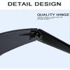 MCZTO Women and Men for Trendy Sunglasses Sun glasses UV Blocking UV400 Cycling Driving Fishing Exquisite Packaging (WHITE/MERCURY) view 3