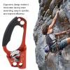 JEOZBM Climbing Hand Ascender, Mountaineering Tree Arborist Climbing Rappelling Equip, Right Hand Ascender for 8-12MM Rope, Strong Rappelling Gear Equipment(Orange) view 4