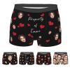 Byxhuc Custom Underwear for Men with Face, Men's Novelty Boxer Briefs Gifts for Him, Underwear with Faces on Them Custom Gifts for Boyfriend, Christmas Anniversary Birthday Gifts for Boyfriend view 1