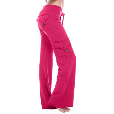 XUNRYAN Cargo Pants Women High Waist Hiking Yoga Pants Lightweight Outdoor Athletic Pants Crop Trousers Joggers Pockets