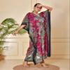 ReynosoHomeDecor---- Kimono Kaftan Dress for Women` Elegant, Miami,lbiza,Holiday Dress,Evening Dress,Loose fit (Pink, 1) view 2