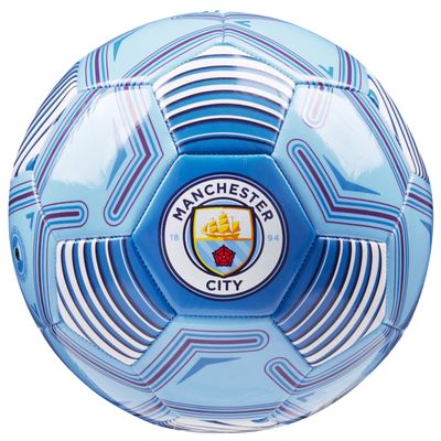Manchester City FC Soccer Ball Blue Size 3 Official Training Football