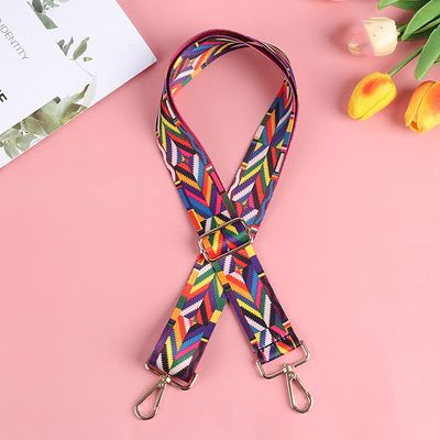 140 Cm Handle Bag Strap for Women Removable DIY Shoulder Handbag Accessories Cross Body Messenger Nylon Bag Straps (Black)