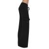 XUNRYAN Cargo Pants Women High Waist Hiking Yoga Pants Lightweight Outdoor Athletic Pants Crop Trousers Joggers Pockets view 2