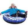 iMounTEK 47" Inflatable Heavy Duty Snow Tube Blue view 2