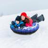 iMounTEK 47" Inflatable Heavy Duty Snow Tube Blue view 3