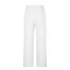 Muscularfit Best Men Pants Casual Joggers Mens Lounge Pants Big and Tall Drawstring Stretch Cotton Linen Trouser Big and Tall Solid Straight Legs Pockets White XL view 3