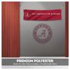 Alabama University Crimson Tide Red Design Logo with 4 Brass Grommets - 2x4 Ft - Printed Double-Layered 2 ply Spun Polyester - Correctly Reads on Both Sides - Finished Ends for Added Durability - Quadruple Stitched Fly End view 3