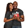 Matching Shirts for Couples Mr Mrs His and HersMM Shirt for Valentine Mens Women MM T-Shirt Set 52 WomenXL/Mens Black view 3