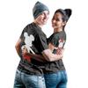 Matching Shirts for Couples Mr Mrs His and HersMM Shirt for Valentine Mens Women MM T-Shirt Set 52 WomenXL/Mens Black view 4