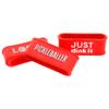 Palms-O-Aces | Pickleball Grip Bands | Silicone Paddle Grip Bands for Securing Overgrips & Paddle Identification | Embossed Non-Slip | Universal Fit Pickleball Accessory & Gift for Players | Red 3B view 1