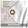 Alabama Collegiate Crimson Tide Where Legends Are Made Primary A Logo with 4 Brass Grommets - 2x4 Ft - Printed Double-Layered 2 ply 200 Denier Nylon - Correctly Reads on Both Sides - Finished Ends for Added Durability - Quadruple Stitched Fly End view 4