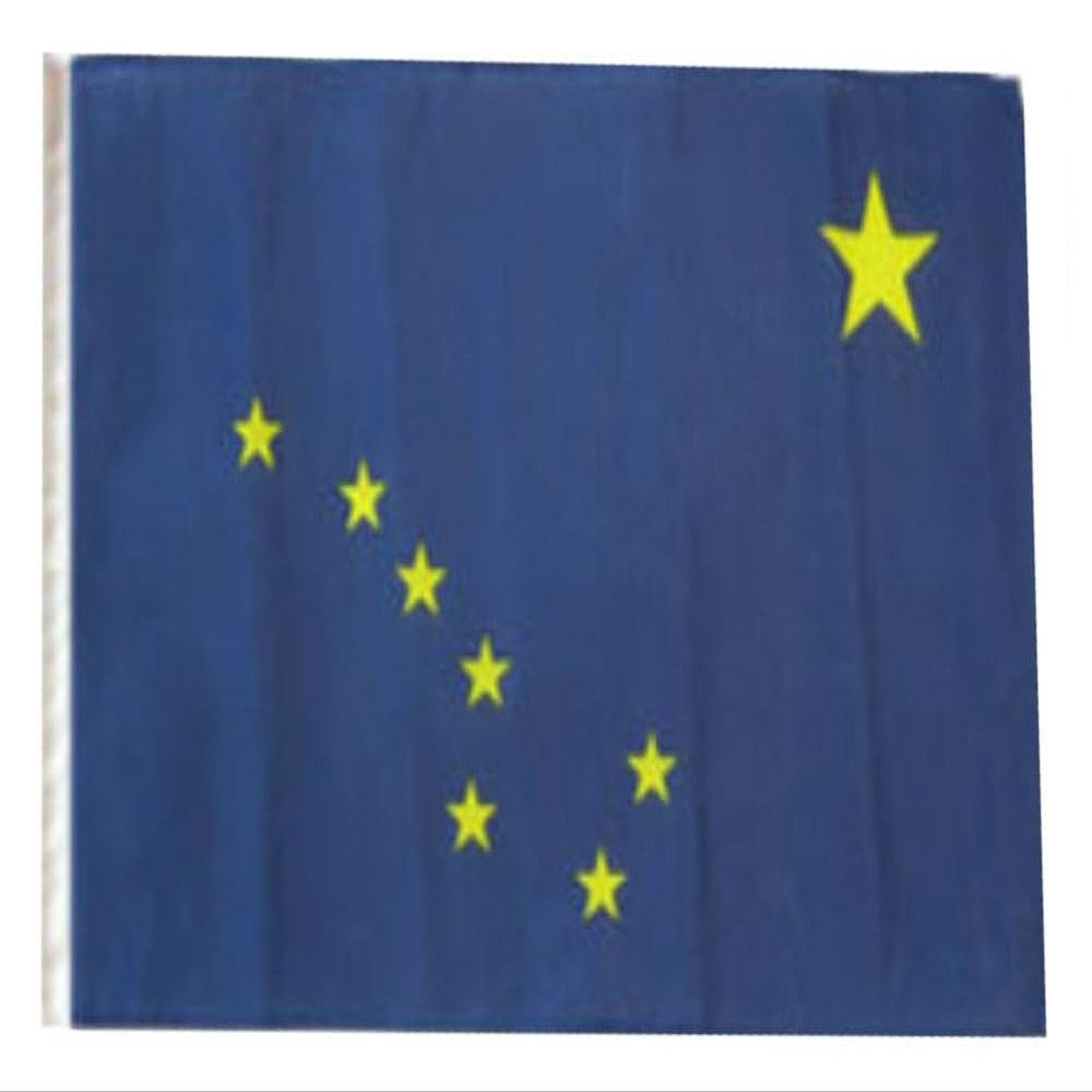 12x18 12"x18" State of Alaska Sleeve Flag Boat Car Garden