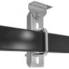 4 PCS 8" Galvanized Swivel Top Bunk Bracket Kit with Hardware for 3"x3"2"x3",1.5"x3" Boat Trailer Crossmember, Boat Trailer Bunk Brackets & Square U-Bolts view 4