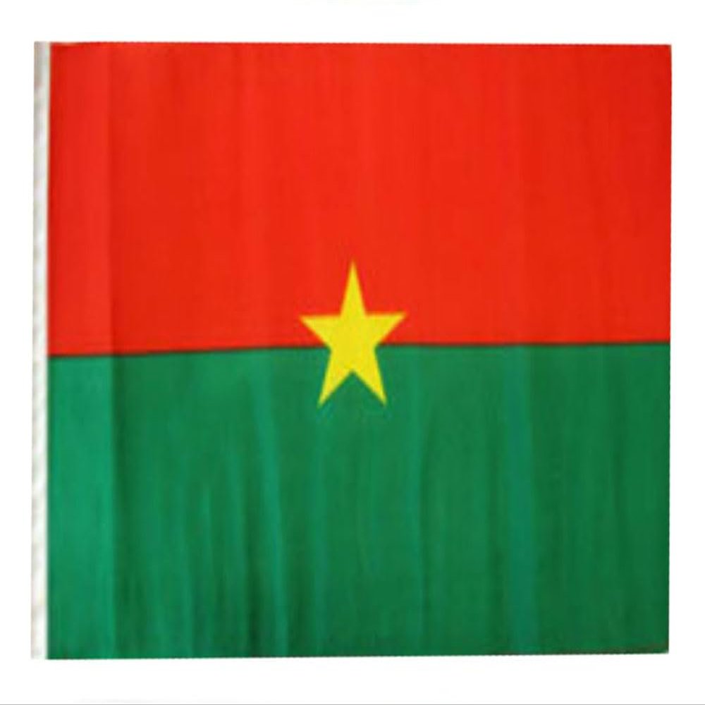 12x18 12"x18" Burkina Faso Sleeve Flag Boat Car Garden