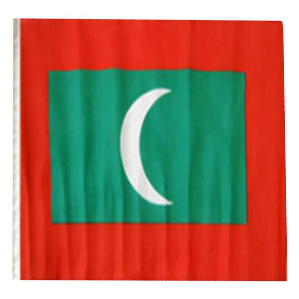 12x18 12"x18" Maldives Sleeve Flag Boat Car Garden