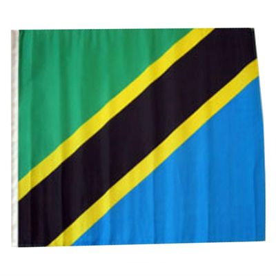 12x18 12"x18" Tanzania Sleeve Flag Boat Car Garden