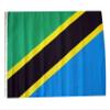 12x18 12"x18" Tanzania Sleeve Flag Boat Car Garden