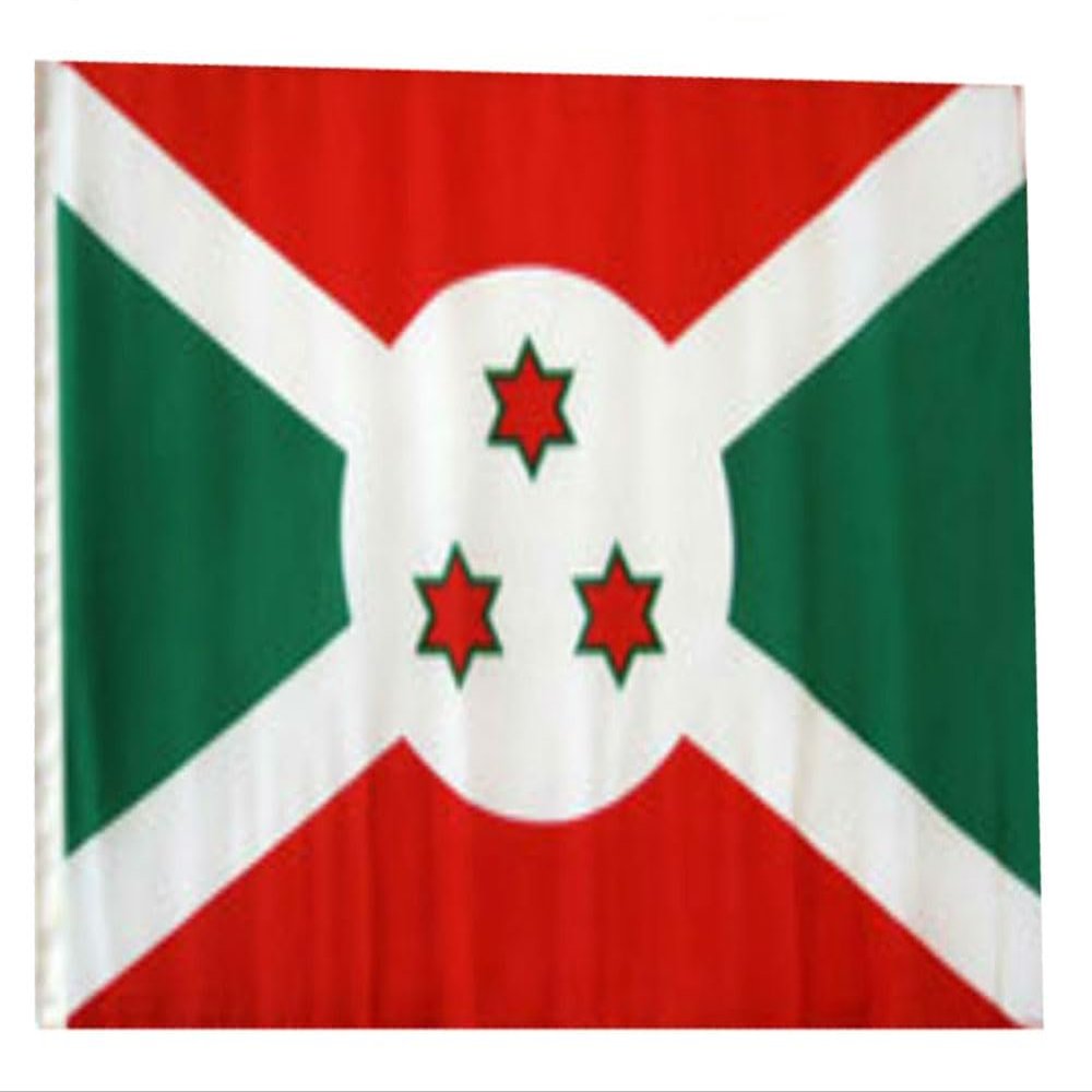 12x18 12"x18" Burundi Sleeve Flag Boat Car Garden