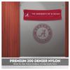 Alabama University Crimson Tide Red Design Logo with 4 Brass Grommets - 2x4 Ft - Printed Double-Layered 2 ply 200 Denier Nylon - Correctly Reads on Both Sides - Finished Ends for Added Durability - Quadruple Stitched Fly End view 3