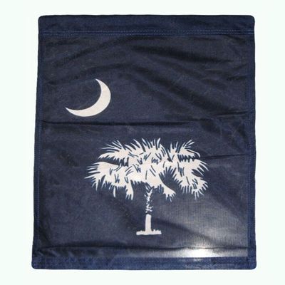 12x18 Blue South Carolina Vertical Banner Sleeve Flag Garden 12"x18"