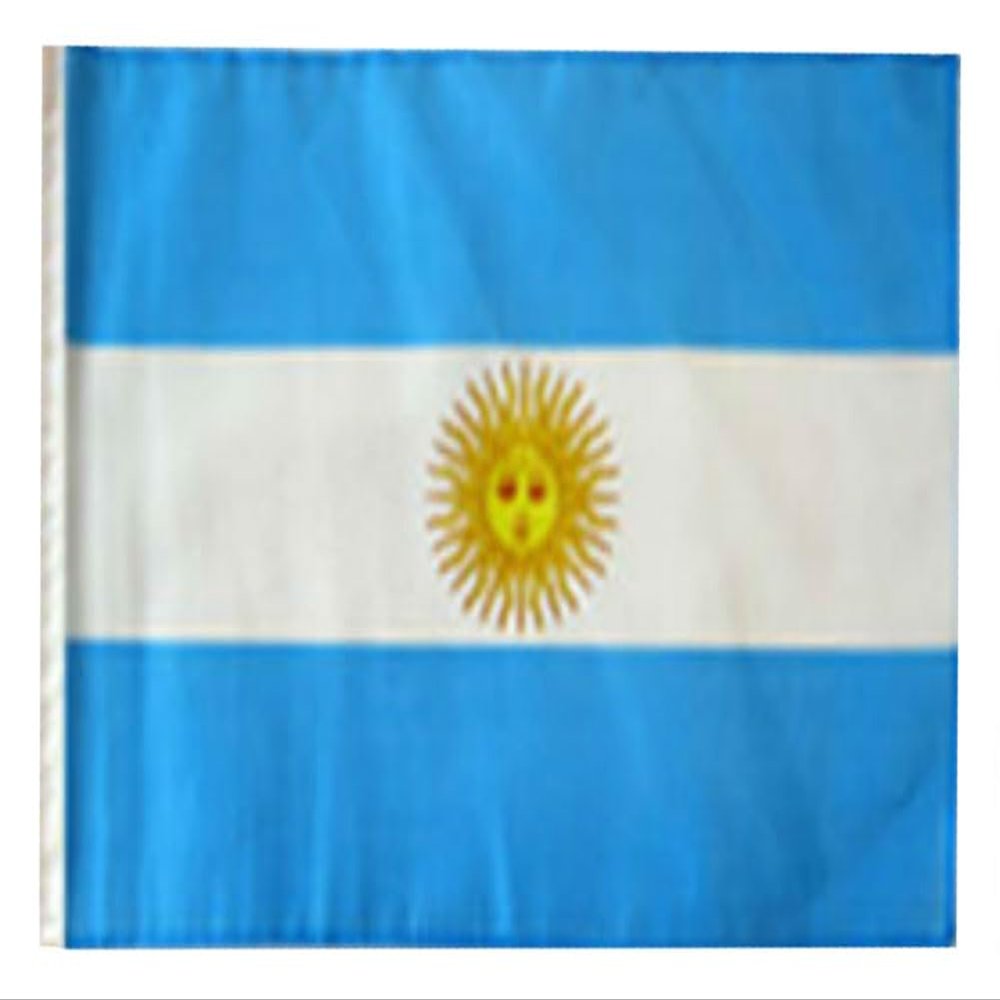 12x18 12"x18" Argentina Sleeve Flag Boat Car Garden (Premium Polyester)