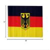 12x18 12"x18" Germany German Eagle Sleeve Flag Boat Car Garden view 2